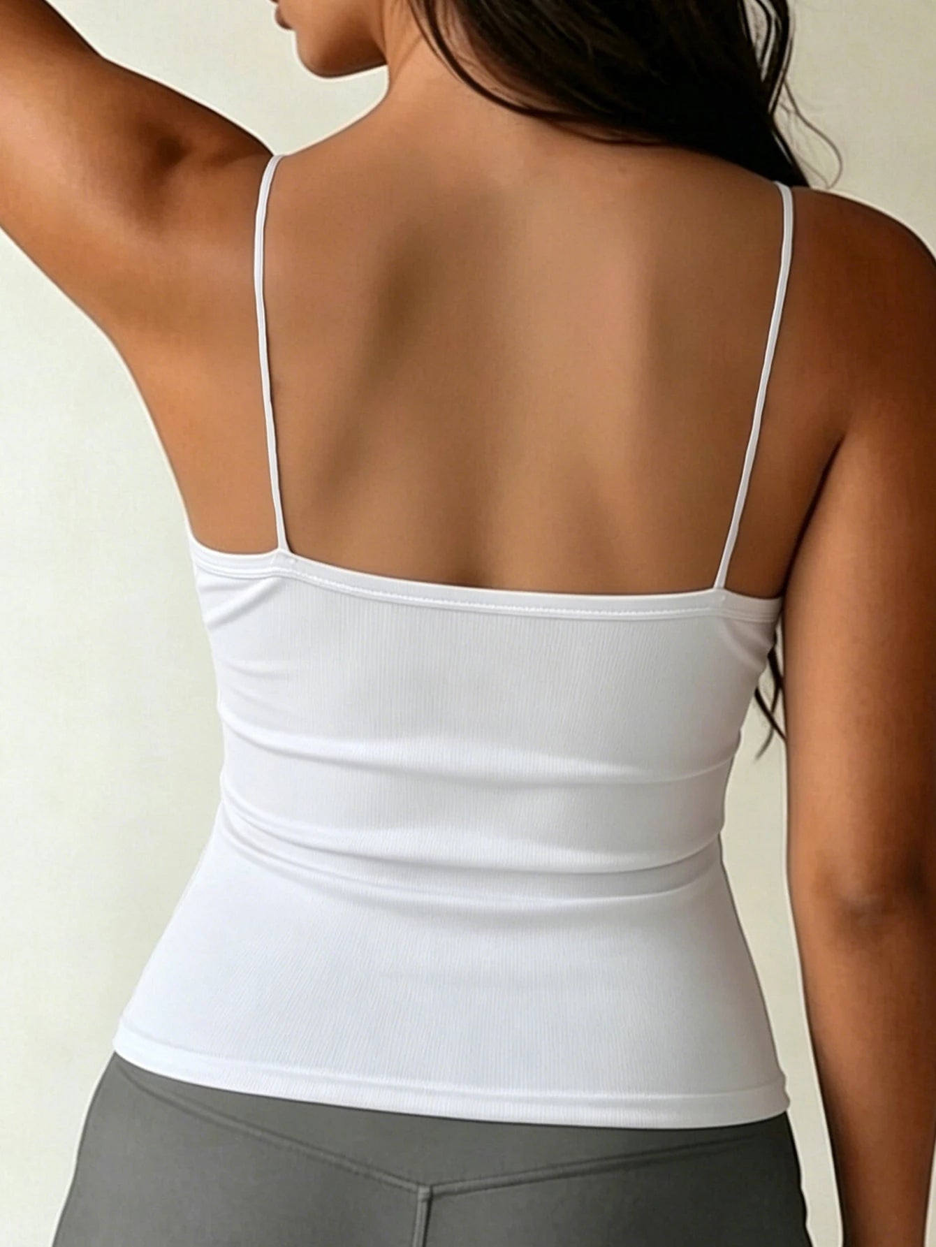 European and American Spice Girls Style Sexy V-Neck Suspender Vest Summer New Product Lace Splicing Solid Color Inner Top Women