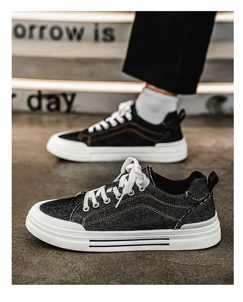 Autumn Big Size 47 48 Men Espadrilles Autumn Canvas Shoes Male Basic Flats Comfort Loafers Mens Casual Breathable Sneakers