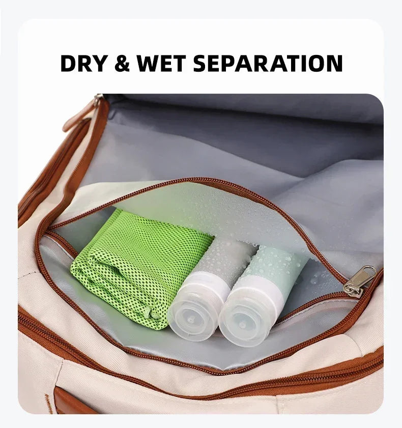 Women Business Backpack Waterproof Laptop Computer Pack Weekender Commuter Bag With USB Port College Student Bags Travel Daypack