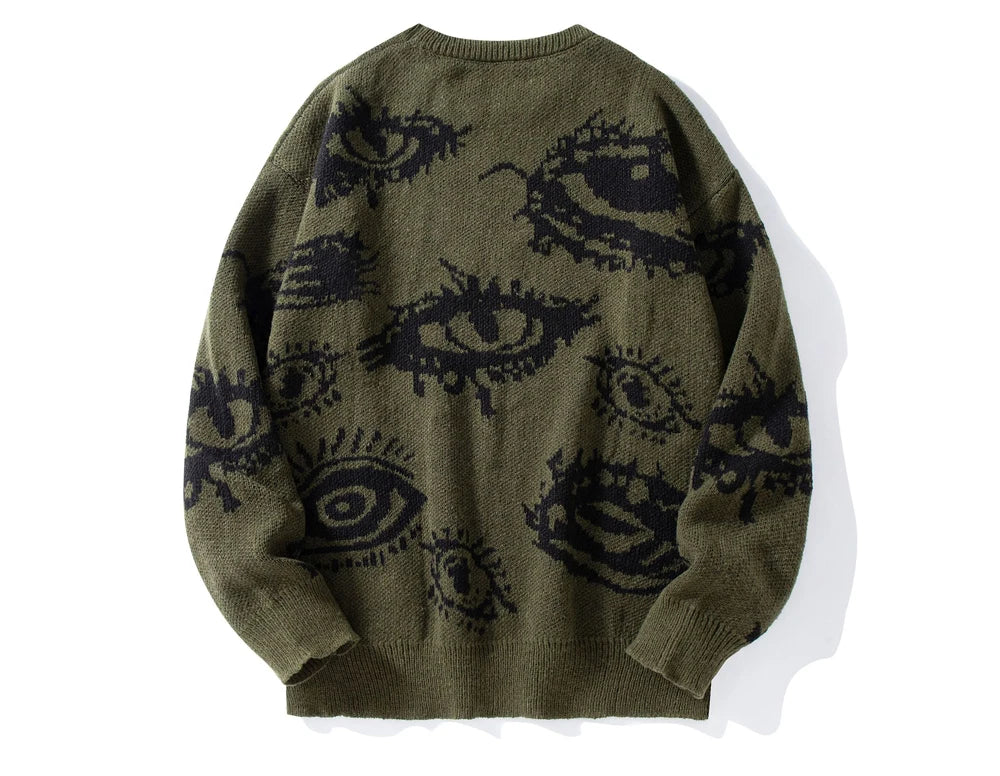 Autumn Winter Men's O-Neck Sweater Casual Men Warm Cashmere Knitted Pullover Men Classic Loose Knitwear Sweaters Clothing