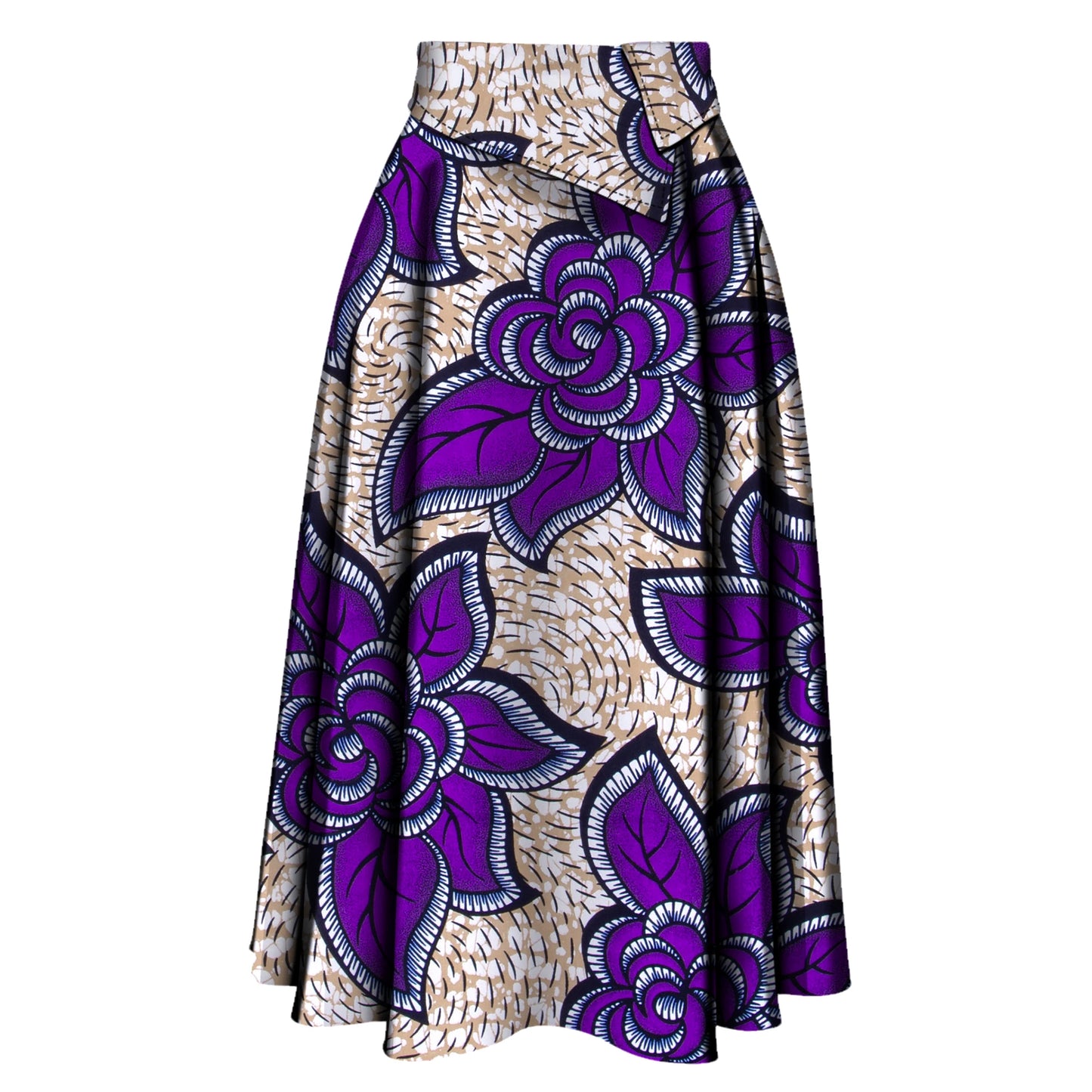 African Skirt for Women New Trendy Ankara High Waist  Ankara Print Long Skirt for Ladies Party Clothing Wy10278