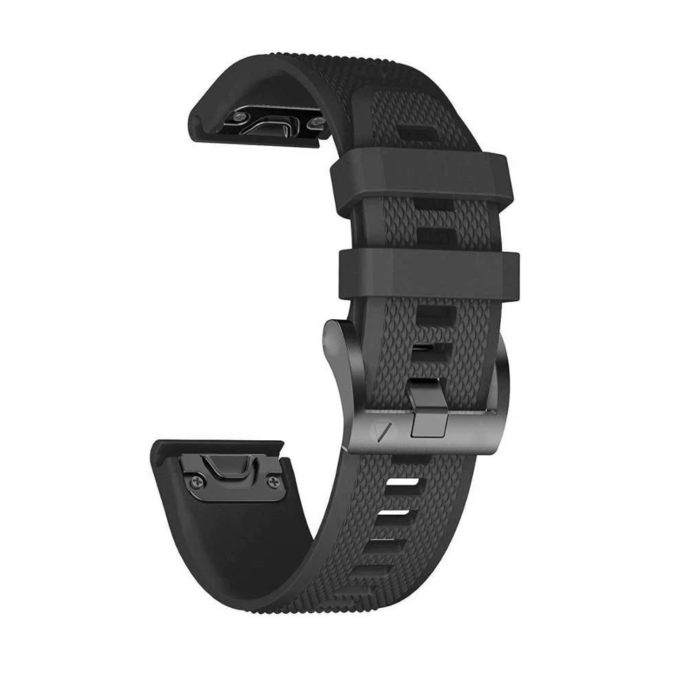 Sport Two-Tone Breathable Silicone Watch Band For Garmin Fenix 7X 7 Pro 6X 6 5 5X Plus/Epix 2 47mm 51mm QuickFit 26/22mm Strap