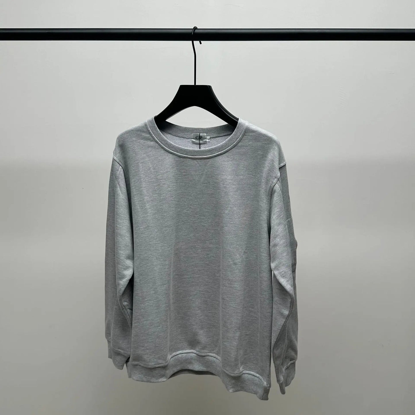 Prowow Men Solid Round Neck Sweatshirts Hip-hop Loose Sports Pullover Top Male Zipper Pocket Decoration Sports Shirt