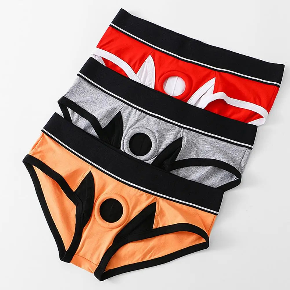 Men Briefs With Three-dimensional Bag Comfortable Fit High Elasticity Panties Breathable Smooth Wiring Underwear 남자 팬티