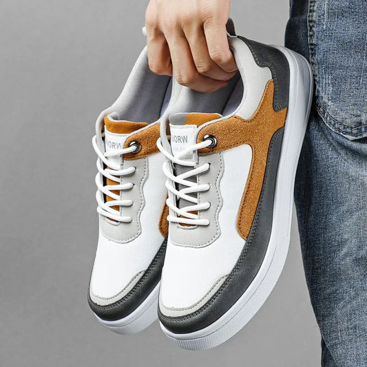 Trend Men's Casual Sneakers Lightweight Flat Shoes Comfortable Non Slip Running Shoes Soft Sole Vulcanized Shoes for Men Zapatos