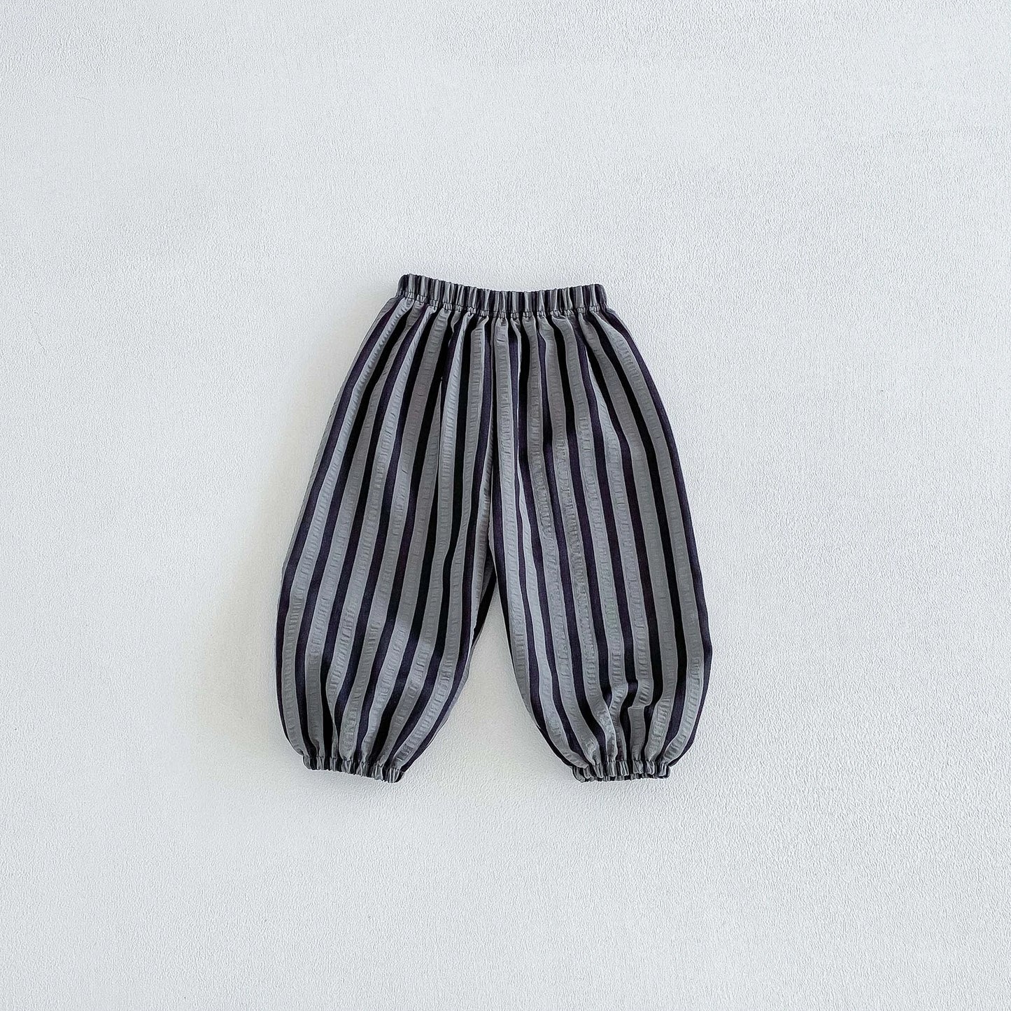 Child Casual Pants Trendy Striped Pants Outer Wear Baby Boys Fashion Spring Summer Clothes Infant New Style New Design Trousers