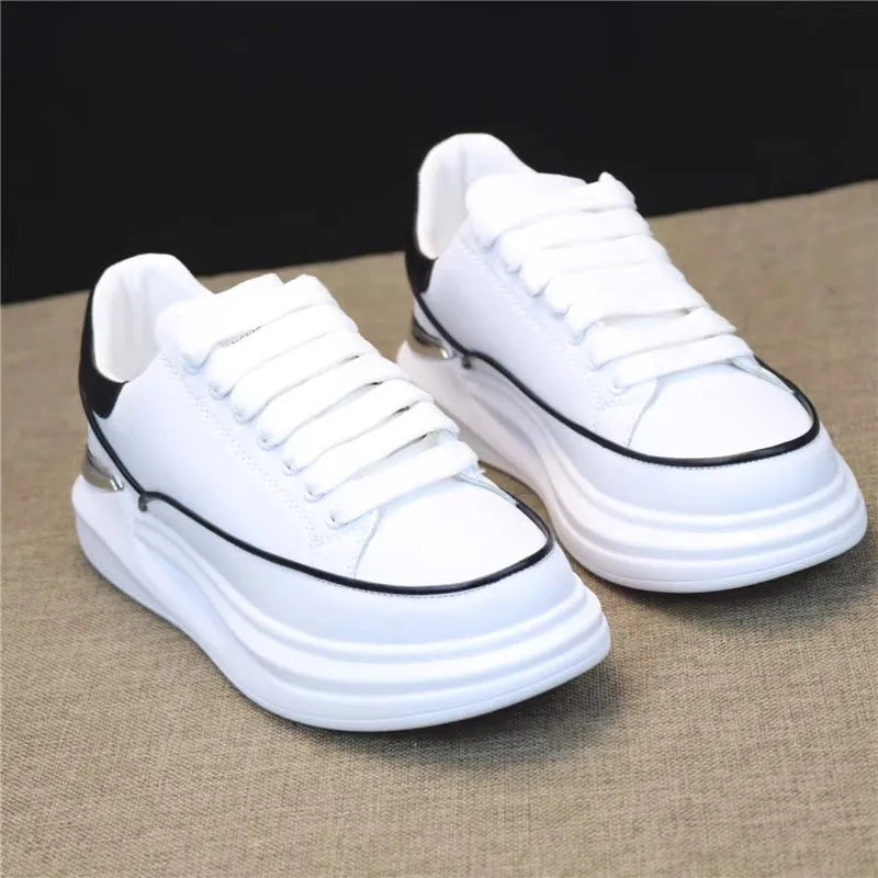 Brand men's shoes 2024 autumn lace-up couples casual sports shoes trendy sneakers luxury sports tennis shoes running shoes