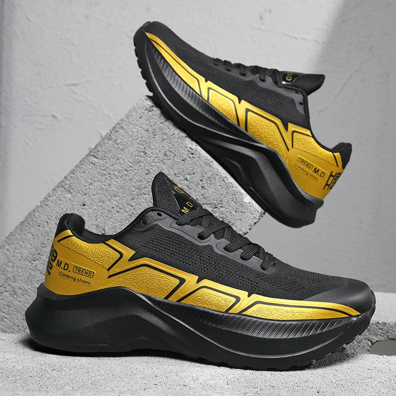 New Running Shoes Men Lace-up Walking Fashion Casual Leisure Loafers Brand Outdoor Jogging Breathable Sneakers Blade Comfortable
