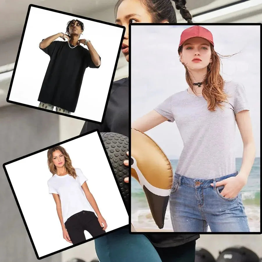 Summer Casual Men's T-Shirt Solid Color Soft and Loose Round Neck Top for Men Loose Soft Cool Cotton Male Short Sleeve Tees