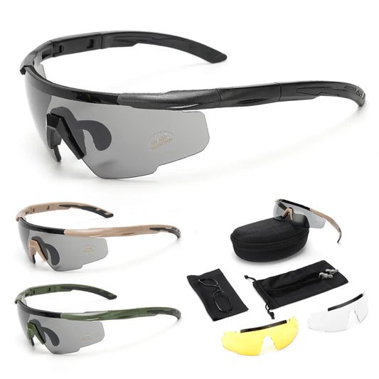 Tactical Glasses Fans Real CS  Shooting Glasses Outdoor Windproof Sand Riding Goggles hiking glasses