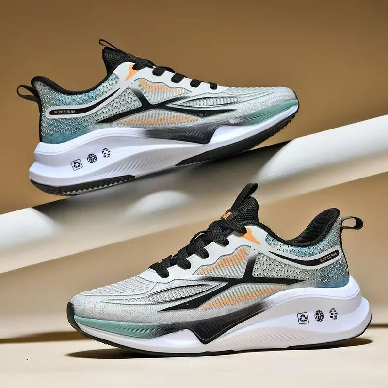 Cheap Summer Men Breathable Sport Shoes Professional No Slip Damping Men Running Sneakers Luxury Tenis Training Shoes Zapatillas