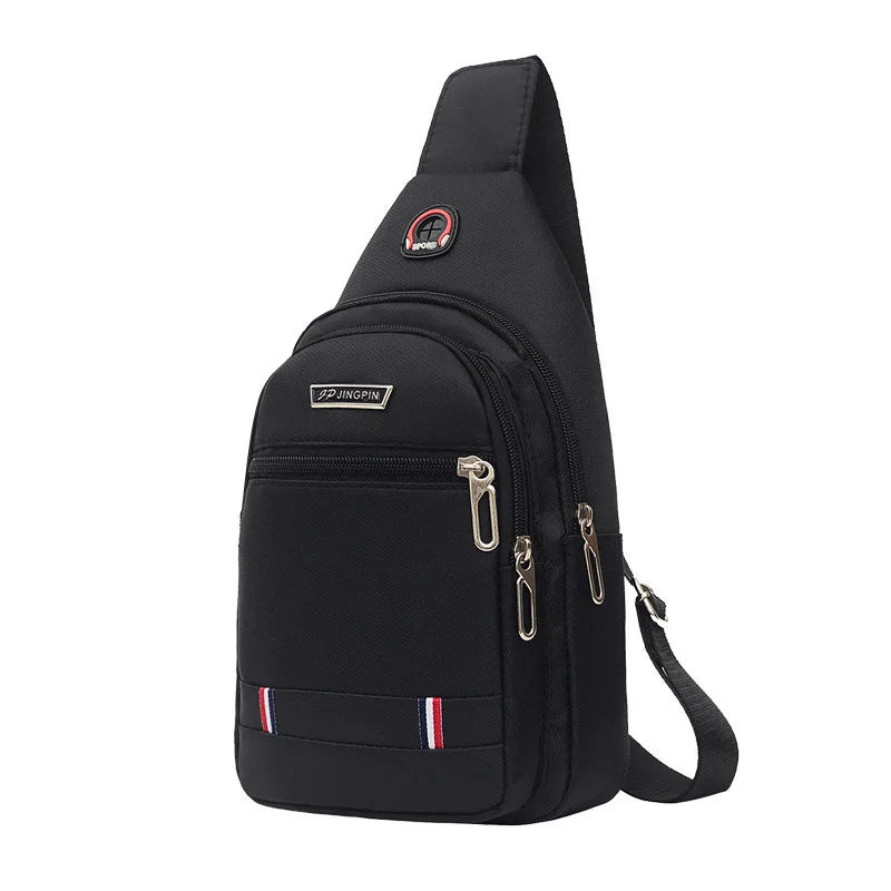Oxford Men Chest Bag Crossbody Single Shoulder Travel Handbag Fashion Chest Bags New Style Big Capacity Chest Men Bag