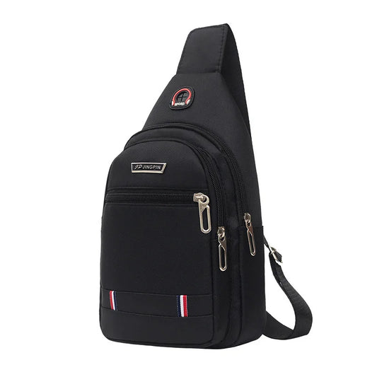 Oxford Men Chest Bag Crossbody Single Shoulder Travel Handbag Fashion Chest Bags New Style Big Capacity Chest Men Bag