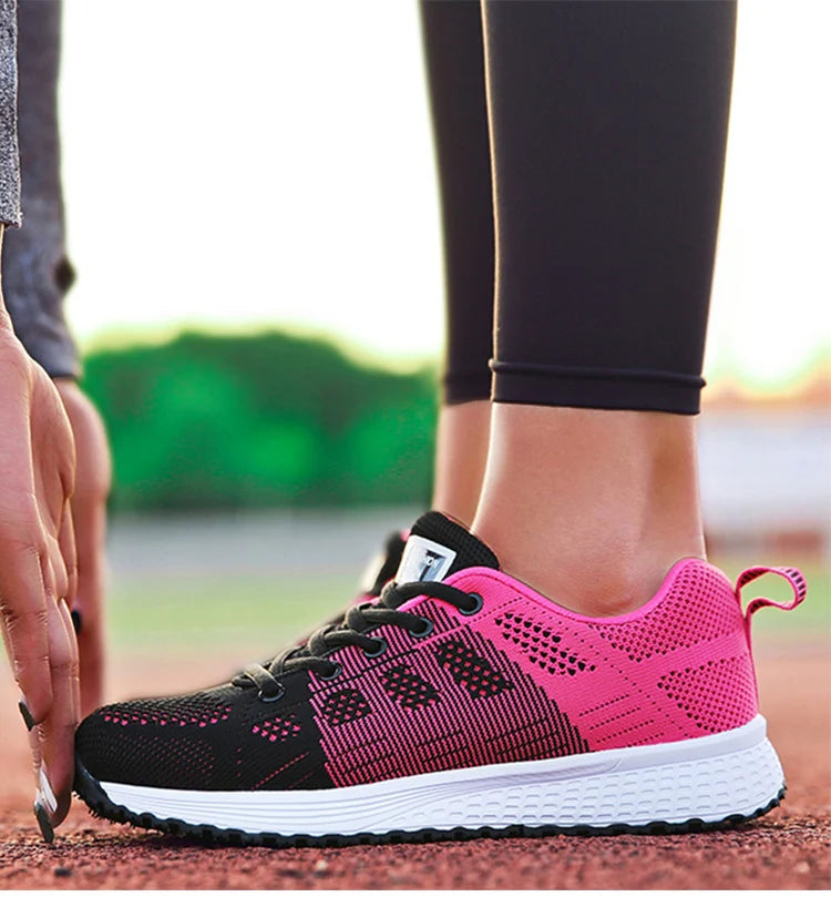 Women's Sports Shoes Fashion Gym Shoes For Woman Sneaker Mix Color Spring Sneakers Women Flats Casual Shoes Trainers Tenis Mujer