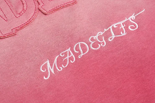 Men Clothing High street New Trend Heavy Industry Washed Embroidered Antique-style Sweatshirt for men and women