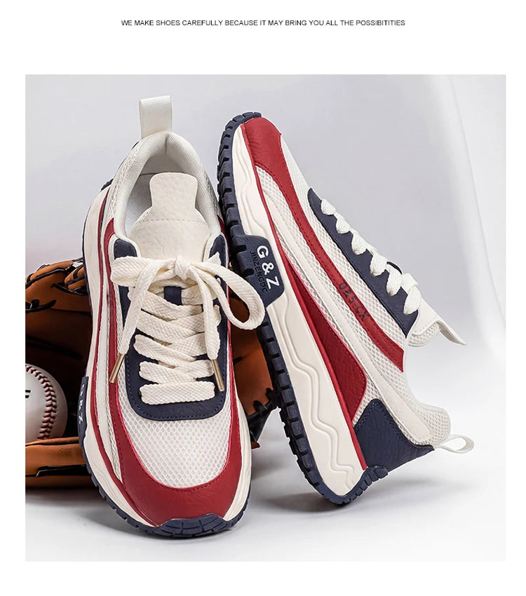 Brand Protection 2026 New Men's Lightweight Non-slip Breathable Wear-resistant Running Sports Fashion Versatile Casual Shoes