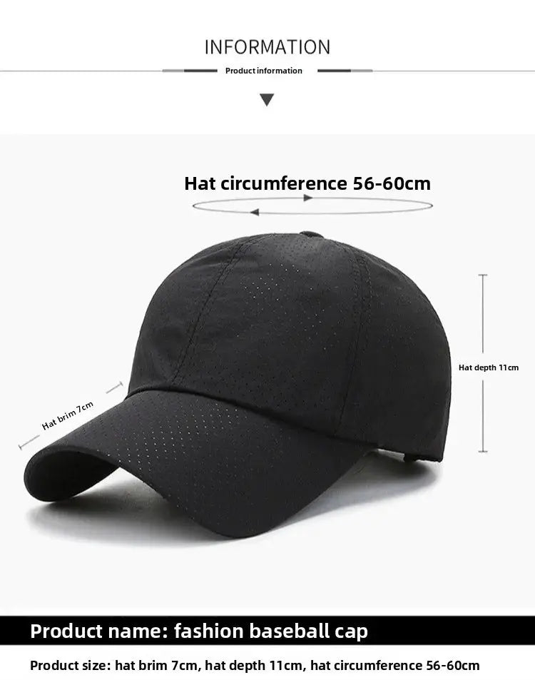 Spring Summer Solid Color Hats for Men Mesh Cap Baseball Cap Women Autumn Sunscreen Hat Mesh Breathable Peaked Cap BAZAARHUBO