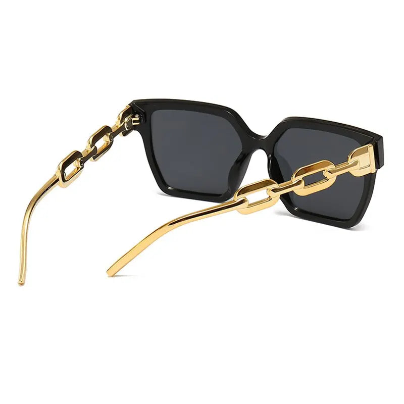 2023 New Women Rectangle Vintage Sunglasses Brand Designer Retro Points Sun Glasses Female Lady Eyeglass Cat Eye Driver Goggles BAZAARHUBO