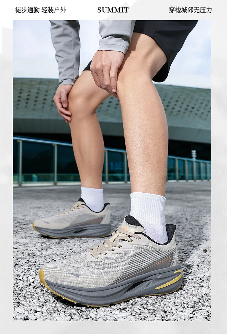 Running Shoes Carbon Board Speciality Marathon Men Sports Breathable Lightweight Women's Comfortable Athletic Nonskid Sneakers