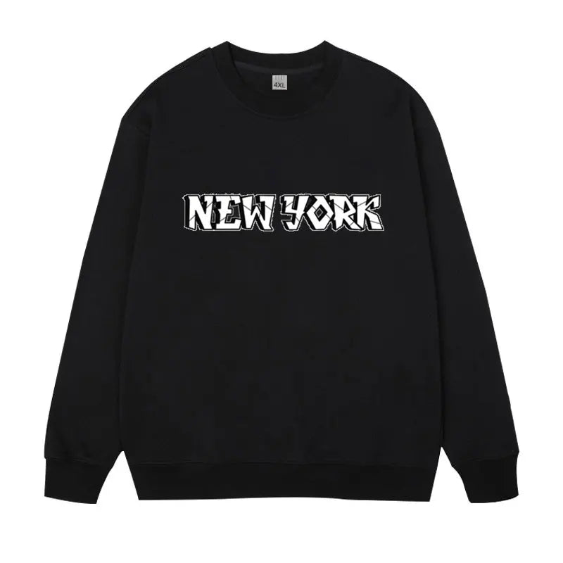 Plus Size Pullovers Men's Sweatshirts 110-185kg Oversized Round Neck Long Sleeve Tees Loose Tops Big Size Male Clothing 1XL-7XL
