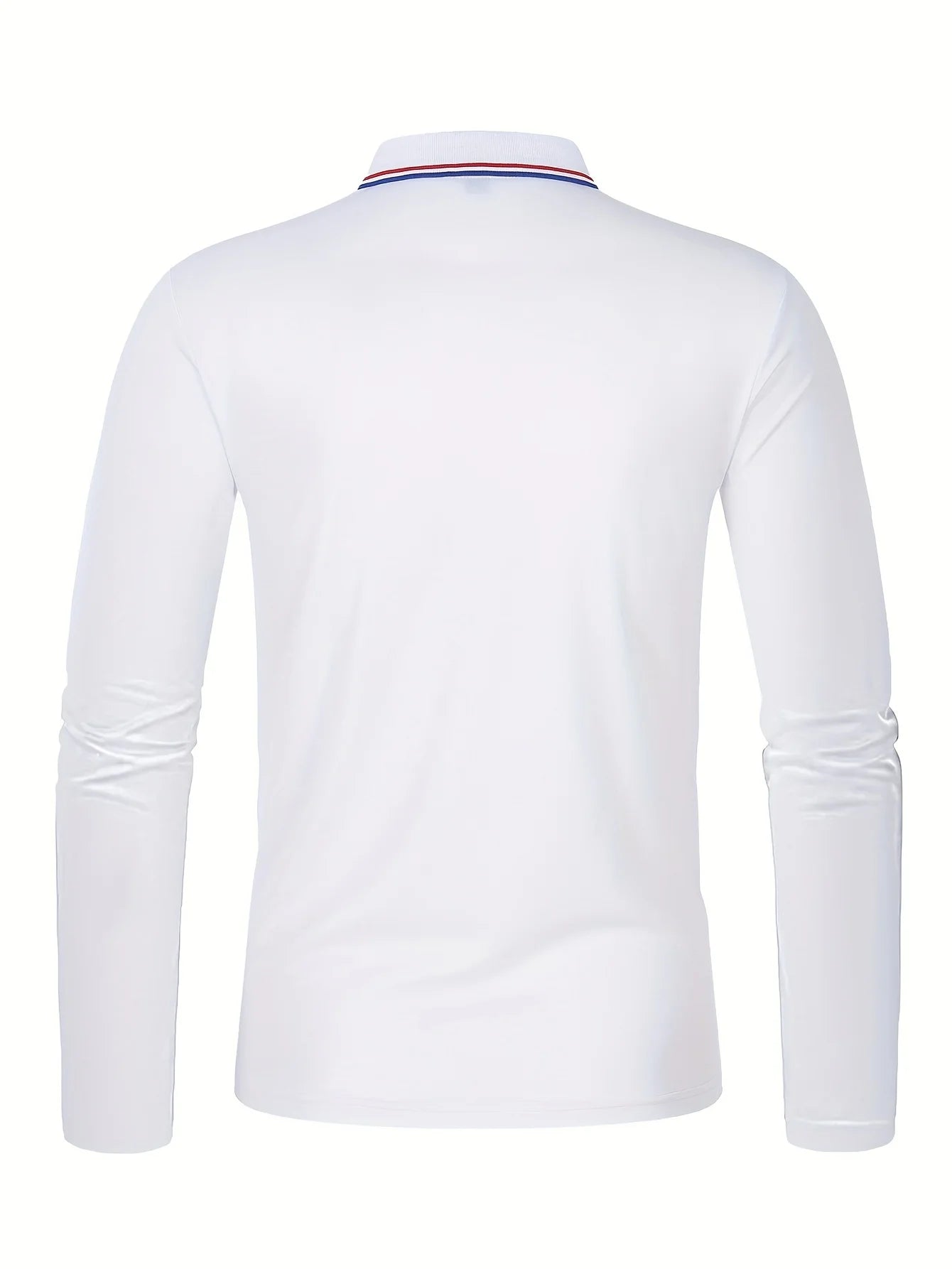 Men's Spring and Autumn Casual Breathable Comfortable Polo Shirt Hot Selling Fashion Men's Business Long Sleeve T-Shirt