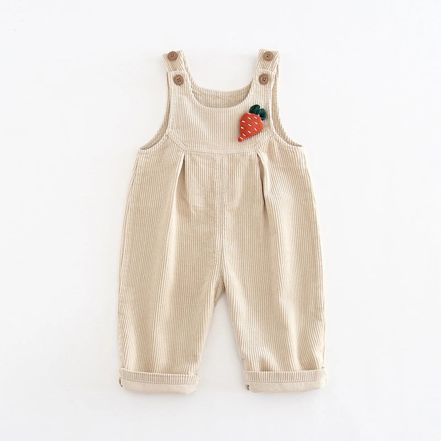 Kids Fashion Casual Rompers Corduroy Suspender Pants Sleeveless Overalls Daily School Home Birthday Party Photography Costume
