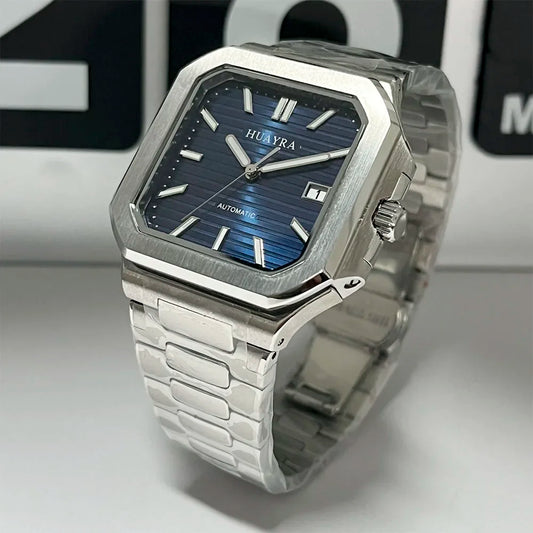 New 2025 38mm Classic Men's Mechanical Fashion Watch Luminous Sapphire Crystal NH35 Movement Waterproof