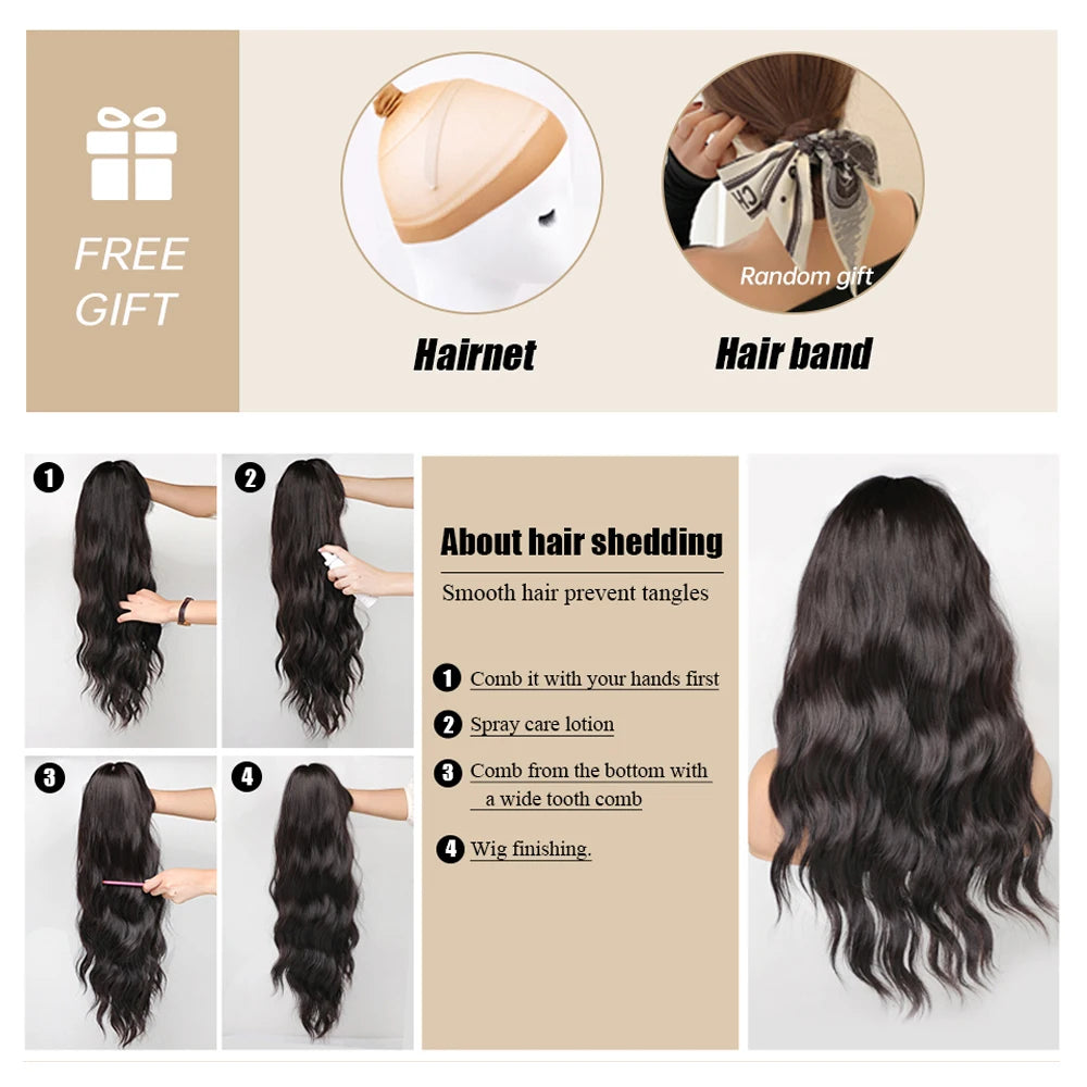 Long Afro Kinky Curly Lace Front Synthetic Wigs Brown Blonde Ombre Wig Dark Root Transparent Deep T Part Lace Wig for Women Use