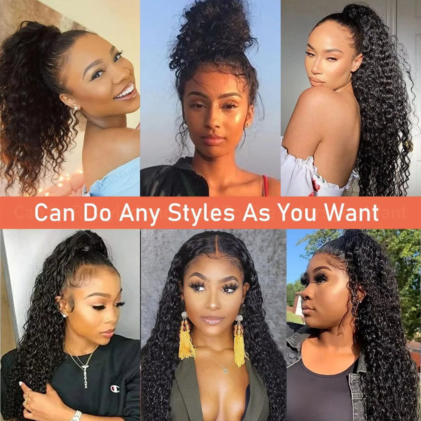 360 HD Full Lace Front Wigs Curly Wig Human Hair Pre Plucked Deep Wave Invisible Strap Wig 13x4 13x6 HD Lace Frontal Wig