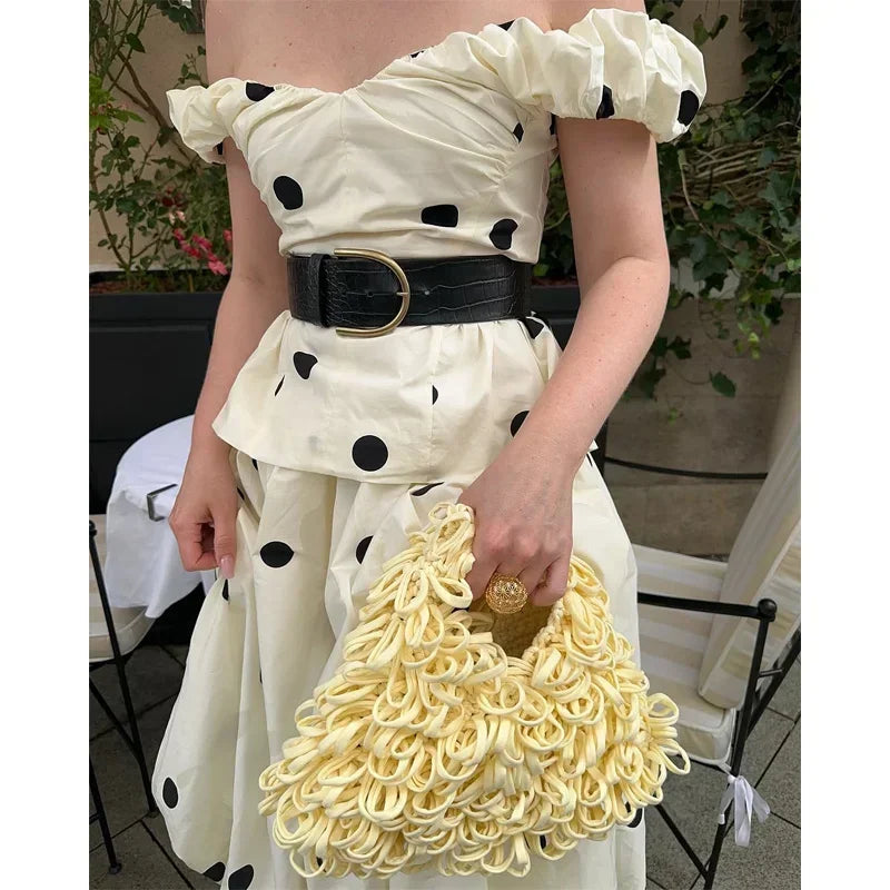Vintage Polka Dot Backless Tank Tops Sexy Summer Street Chic Slim Deep V Neck Vest Casual Ruffles Sleeveless Tops Woman 2026