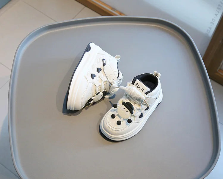 Kids Cartoon Casual Shoes Fashionable Children's Sneakers Boys and Girls Non-slip Sports Shoes Outdoor Non-slip Breathable Shoes