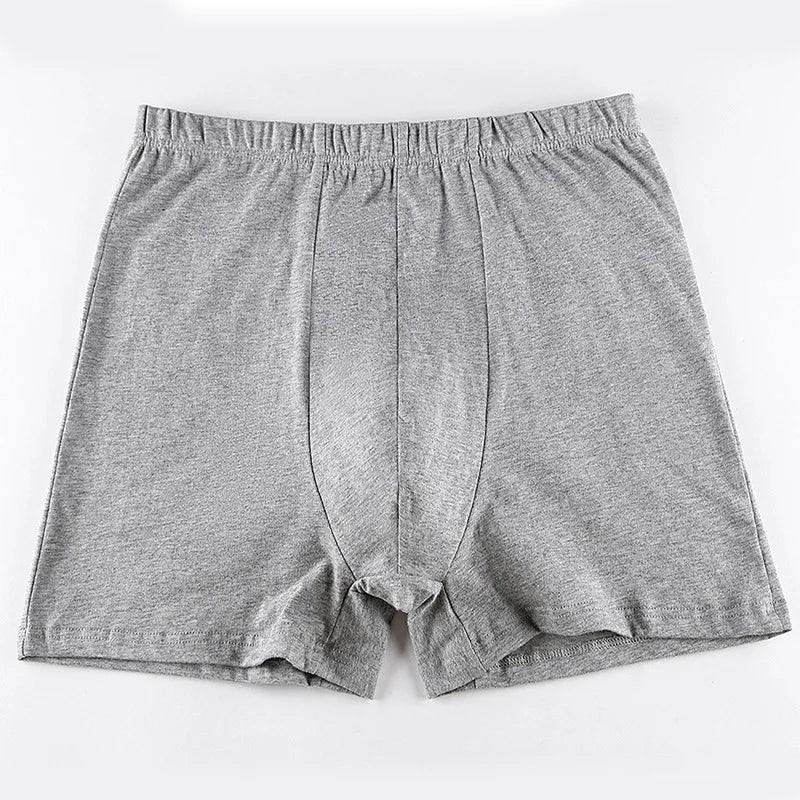 Cotton Men Panties Underpants Mens Boxers Loose Big Plus Size Shorts For Mens Pants Male Breathable Underwear Homewear  9XL 10XL