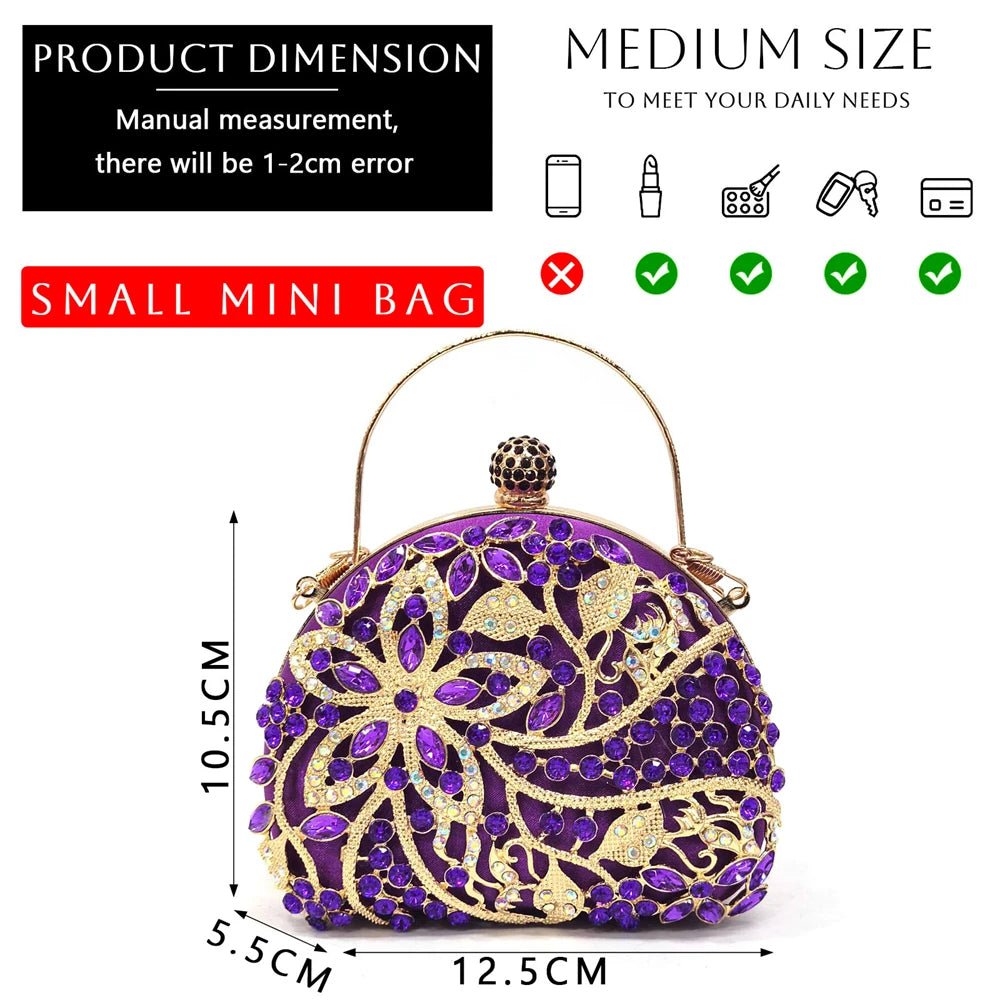 African Fachion Evening Shoes And Matching Bags Italian Design Ladies Diamond Bag High-Heeled Pointed Toe Women's Shoes