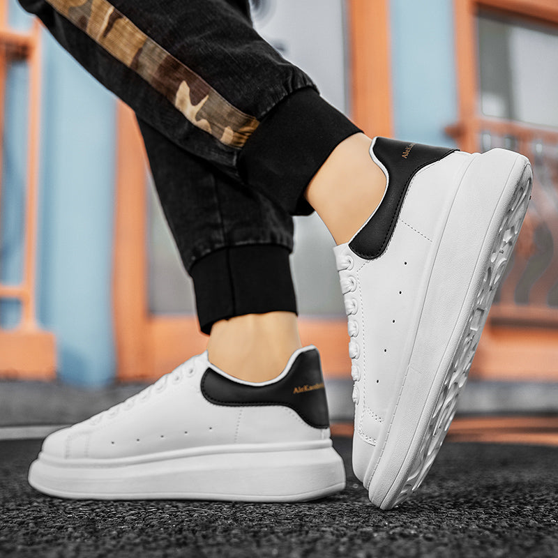 Fashion Platform Men Sport Shoes Casual Sneakers Autumn Outdoor Breathable Lightweight White Running Shoes Women Tennis Shoes
