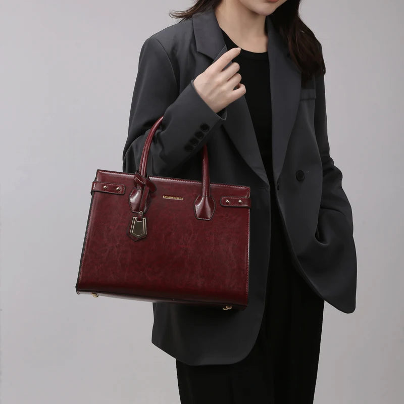 Luxury Handbags Women Bags Designer High Capacity Shoulder Bag High-quality Soft Leather Tote Handbags for Women 2025 Sac A Main