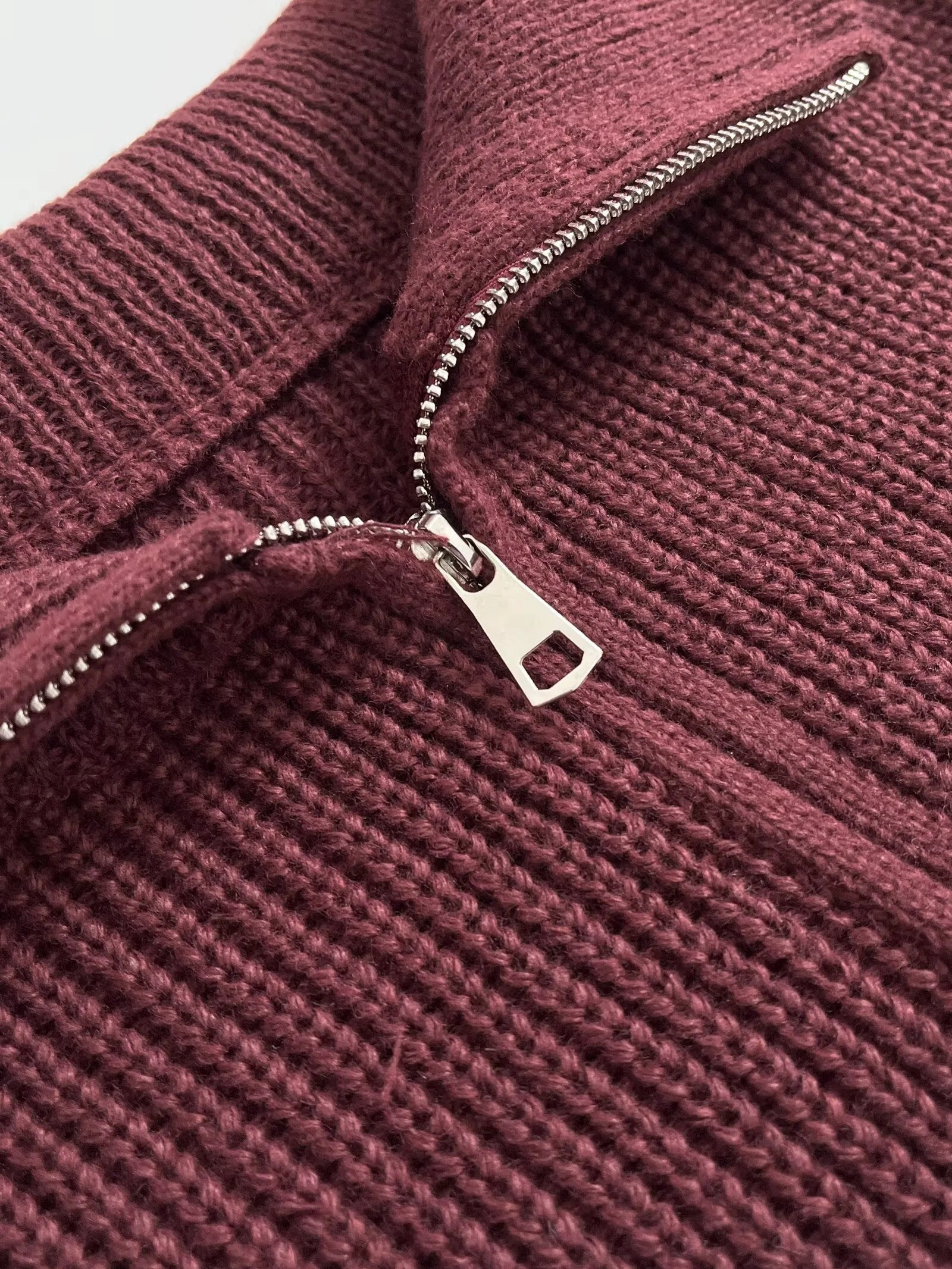 Spring New Arrivals Women's Loose and Lazy Style Sweater Cardigan Flared Lapel Long Sleeve Double Chain Stripe Knit Coat BAZAARHUBO