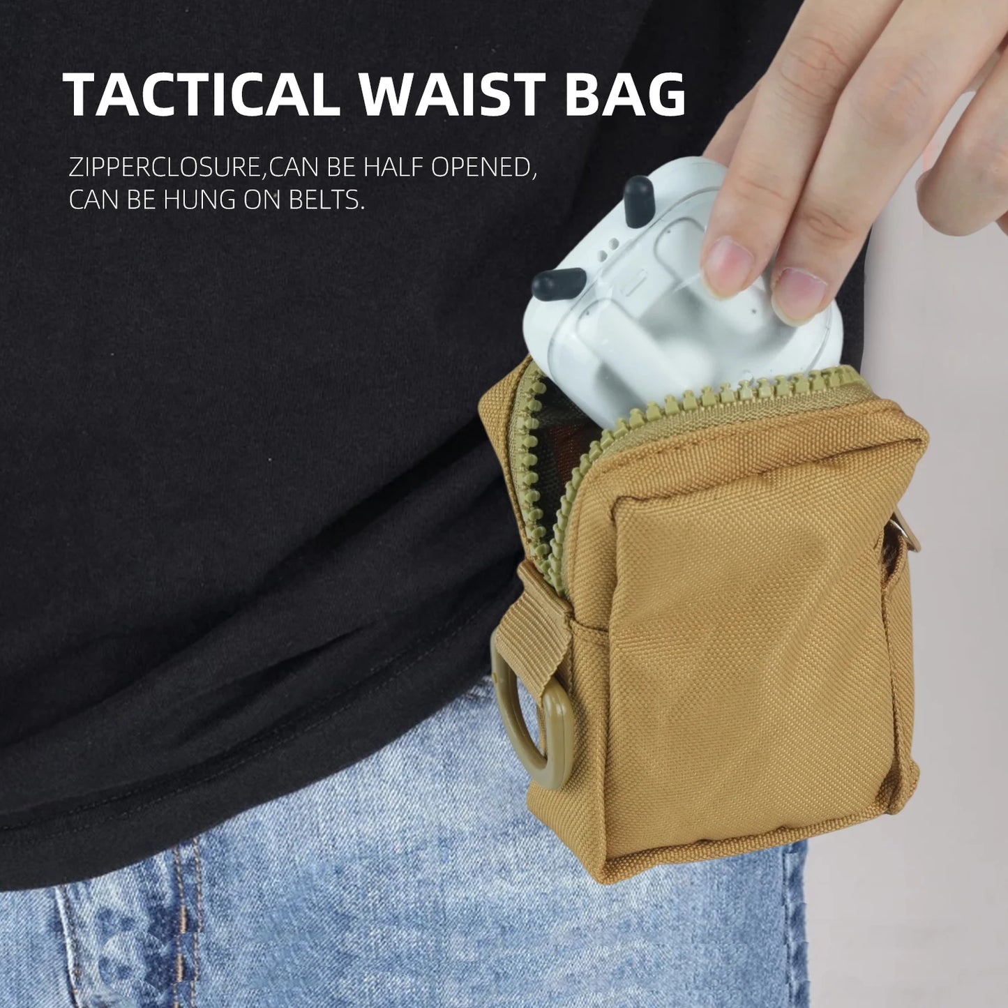 BOOIU Mini Exquisite Waist Bag