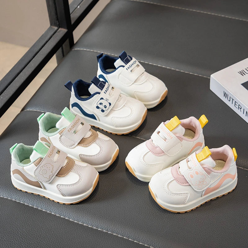 Kids New Fashion Cartoon Casual Shoes 2026 Breathable Non Slip Lightweight Comfortable Design Sneakers Girls Boys Outdoor Shoes
