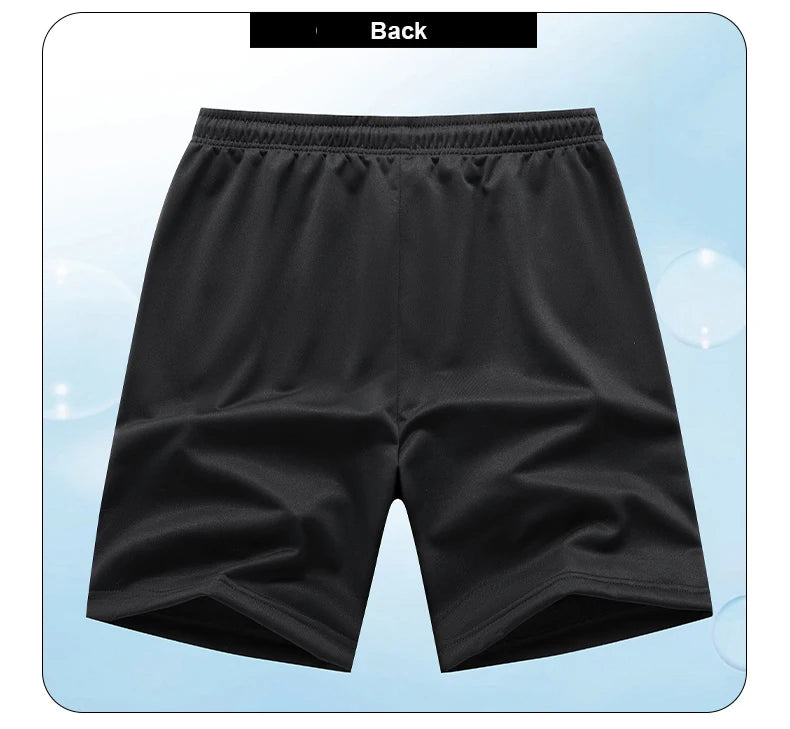 Men's Summer Sports Shorts Ice Silk Breathable Five-Point Running Fitness Loose Clothing