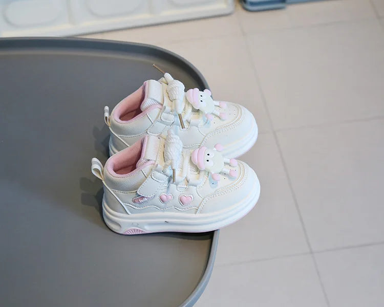 Kids Cartoon Casual Shoes Fashionable Children's Sneakers Boys and Girls Non-slip Sports Shoes Outdoor Non-slip Breathable Shoes