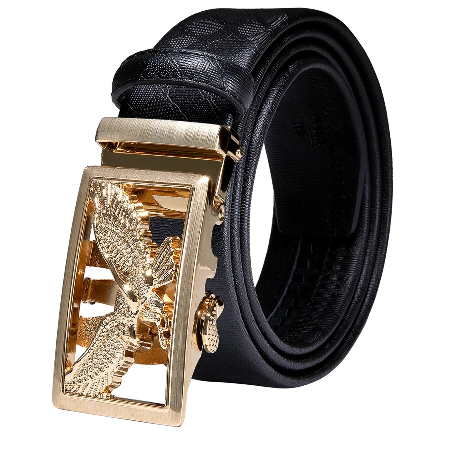 High Quality Mens Belts Black Brown Blue White Green Leather Straps Casual Gold Automatic Buckles Waistband Belt for Men Wedding BAZAARHUBO