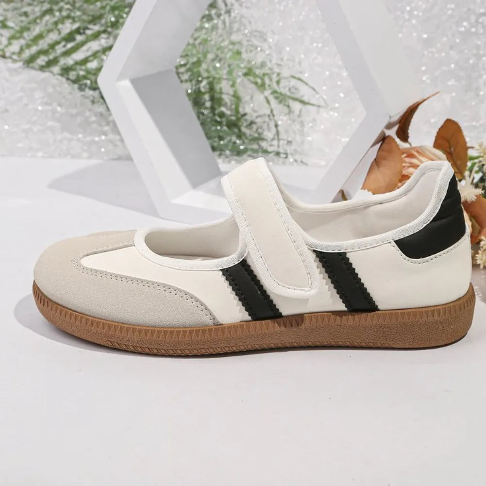 Women Sneakers 2026 New Fashion Solid Shallow Designer Shoes Spring Autumn Soft Soled Loafers Comfort Casual Female Sports Shoes