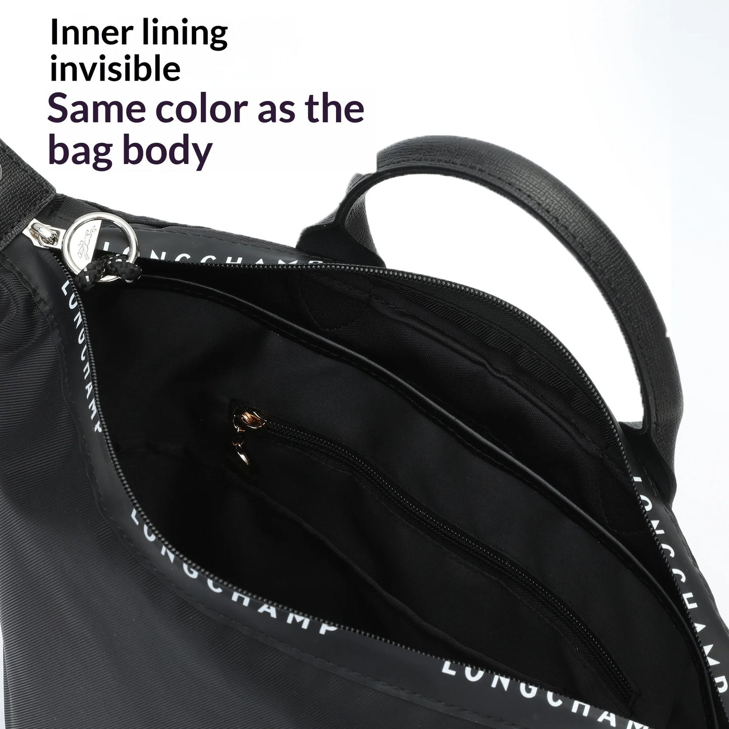 Bag Organizer Insert for Longchamp Enegry Backpack Saint Storage Platinum Bag Support Storage Inner Modification Bag Accessories