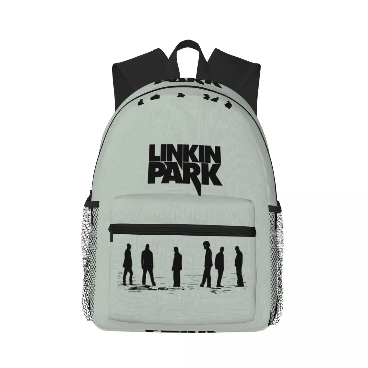 L-Linkin-S P-Park-S Band Student Backpack School Bag Hiking Travel Daypack for Boys Girls Fashion Bookbag Shoulder Bags