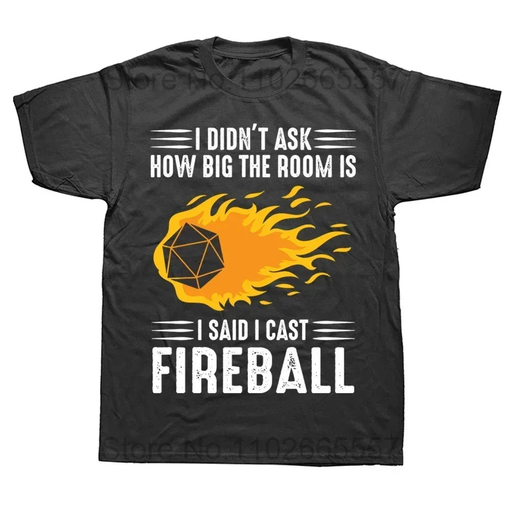 Mathematical Formula Tshirt Pattern Street Wear Short Sleeve I Have a Plan D20 Dice RolePlaying Game Tshirt Women Men Edition