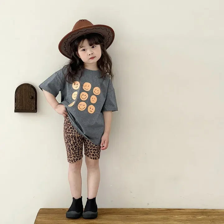 Kids Shorts Leopard Print Leggings Yoga Stretch Pants Kids Clothes for Girls Boys  Shorts for Girls