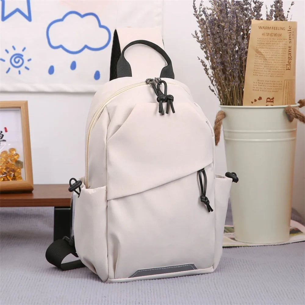 Men's Nylon Crossbody Bag - Multi-Pocket Stylish Casual Sling for Outdoor Activities Cycling and Hiking Crossbody Luxury Bag