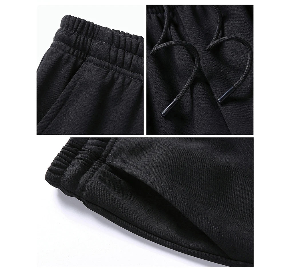 Mens Sportwear Sets Autumn Fashion Men Sporting Suit Sweatshirt +Sweatpants 2 Pieces Sets Men Tracksuit Running Jogging Clothing