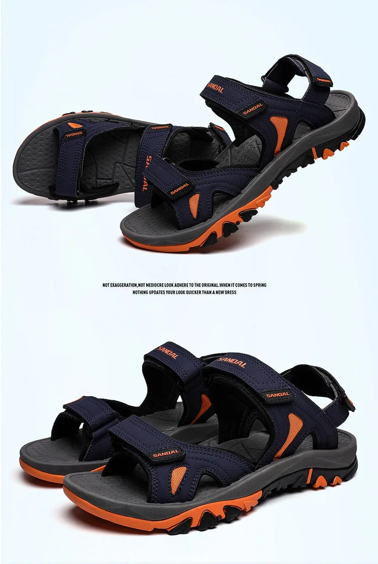 Shoes Men's Sandals Summer 2025 Outdoor Classics Walking Men Sandals Big Size 46 Gladiator Sandalias New Platform Water Footwear
