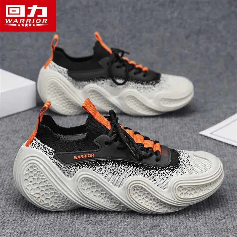 Warrior Original Brand Sports Shoes Summer Breathable Mesh Lightweight Running Shoes Wear-resistant Non-slip Casual Sneakers